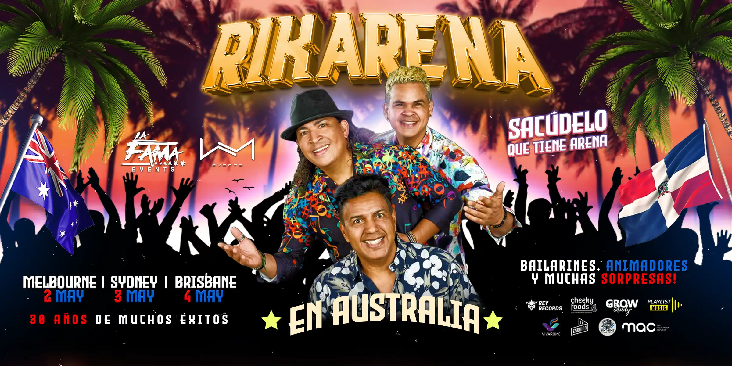 Rikarena Australia Tour